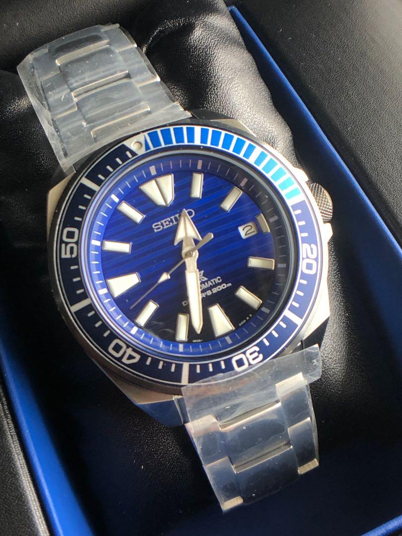 Seiko Save the Ocean v1 Samurai SRPC93K Men s Fashion Watches