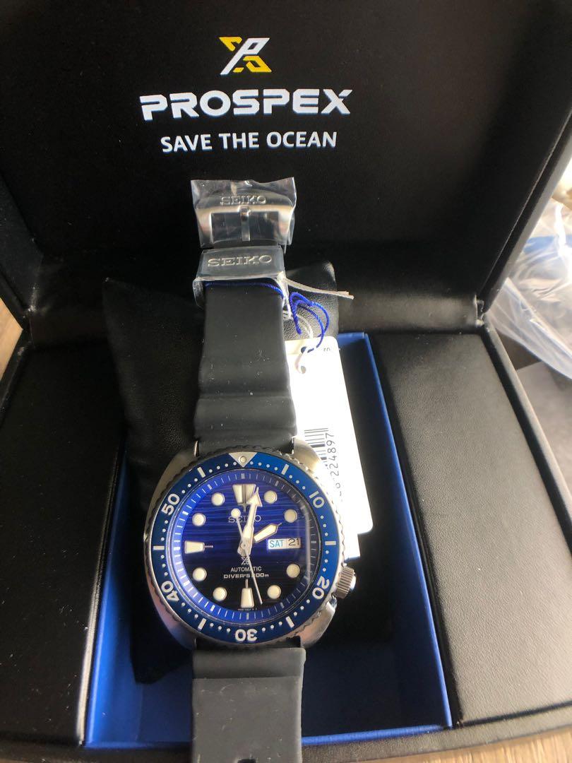 Seiko Save the Ocean v1 Turtle SRPC91k Men s Fashion Watches
