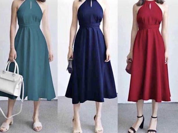 Semi formal 2025 navy blue dress