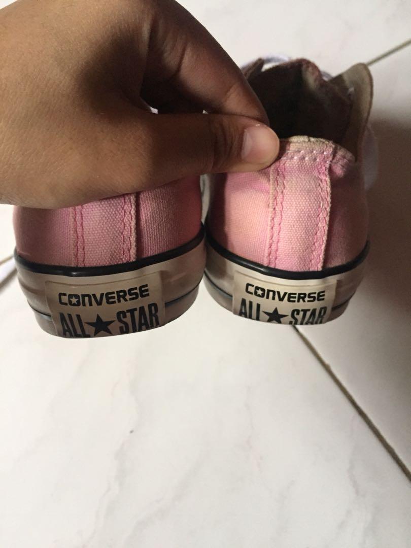 Sepatu Converse Baby Pink Converse Shoes Women S Fashion Women S Shoes On Carousell
