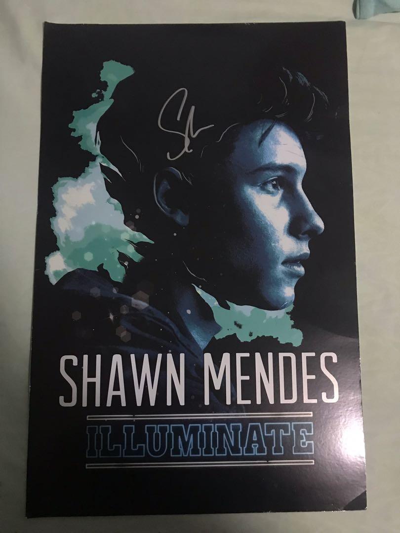 Signed Shawn Mendes Poster Everything Else On Carousell