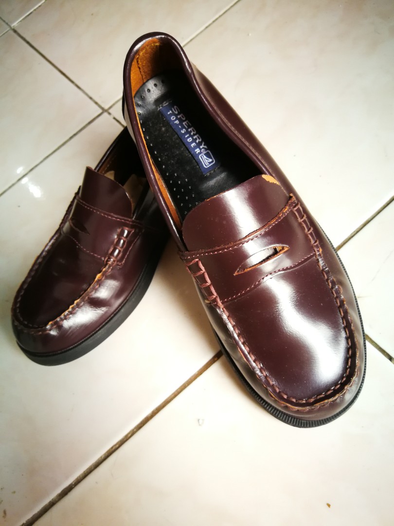 sperry top sider penny loafers