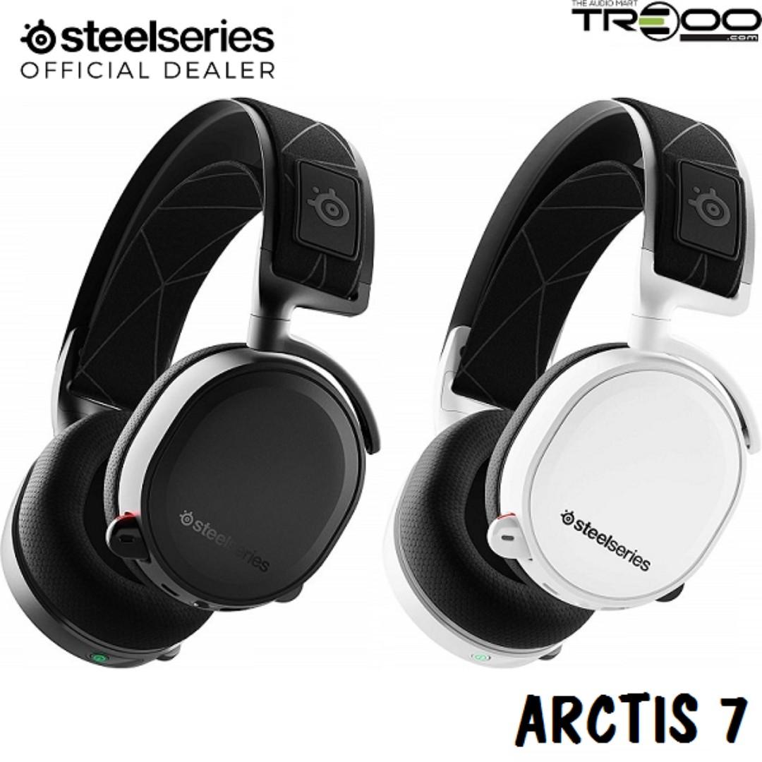 Discontinued SteelSeries Arctis 7 Wireless Over the Ear Headphone with Microphone