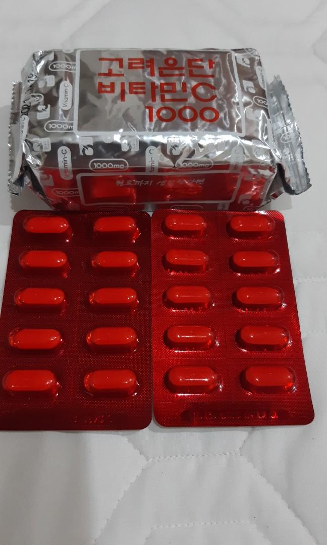 Suplemen Pencerah Kulit Vitamin C 1000mg Made In Korea Kesehatan Kecantikan Kulit Sabun Tubuh Di Carousell Suplemen Pencerah Kulit Vitamin C 1000mg Made In Korea Kesehatan Kecantikan Kulit Sabun Tubuh Di Carousell