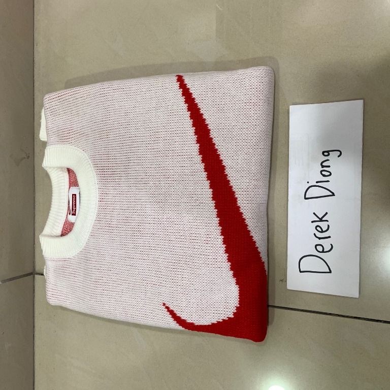 nike swoosh sweater supreme