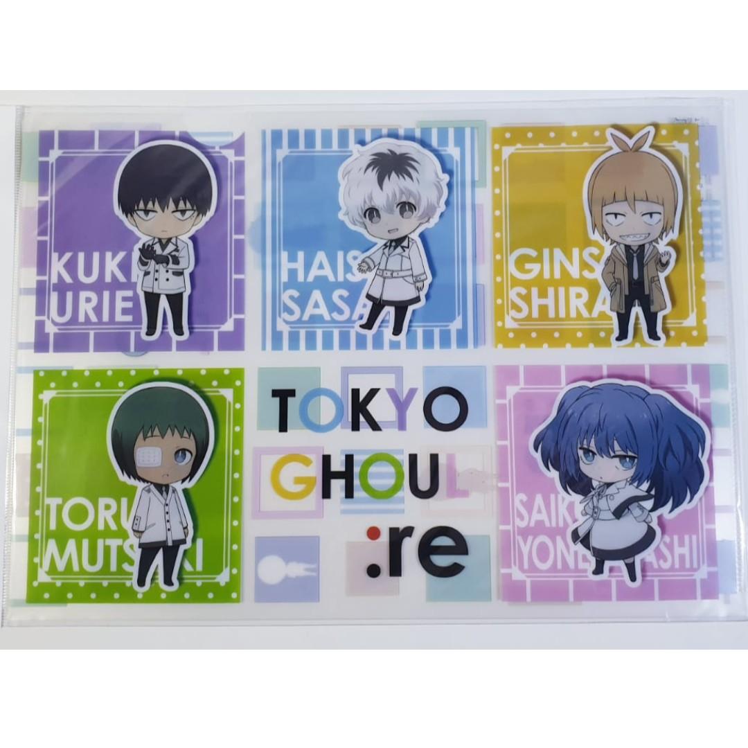 Tokyo Ghoul Re Plastic Folder Books Stationery Stationery On Carousell Here you can explore hq tokyo ghoul transparent illustrations, icons and clipart with filter setting like size, type, color etc.