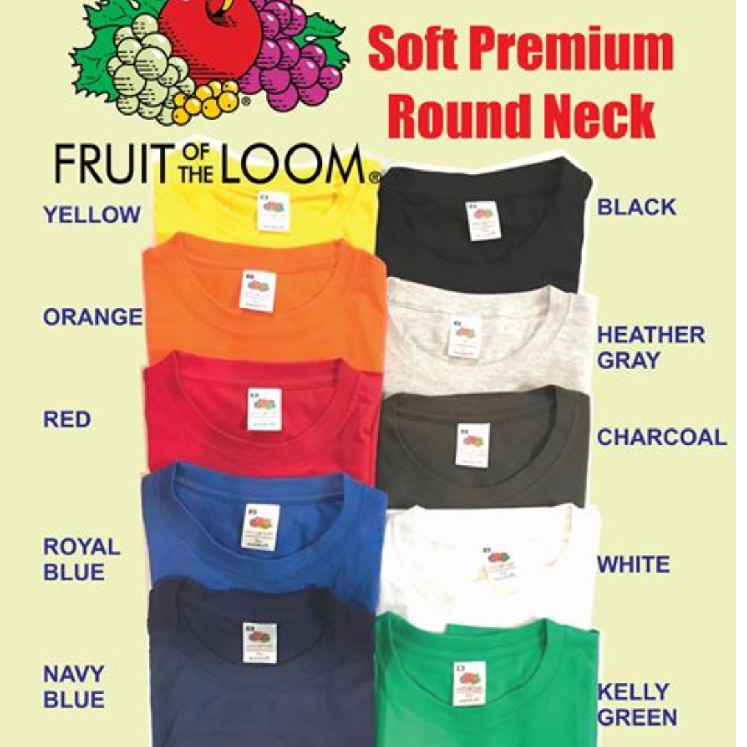 Tshirt Fruit Of The Loom Men S Fashion Clothes Outerwear On Carousell