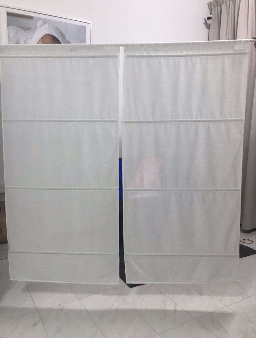 Used Ikea Ringblomma Curtains Furniture Others On Carousell
