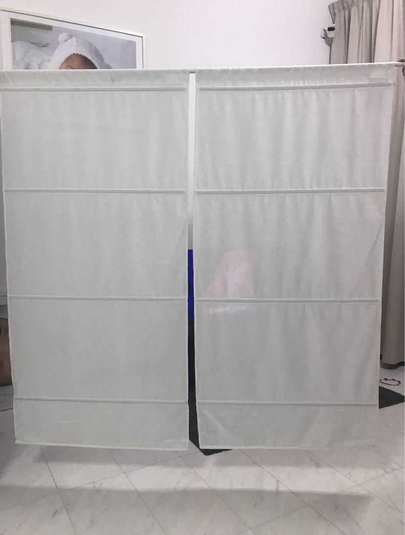 Used Ikea Ringblomma Curtains Furniture Others On Carousell