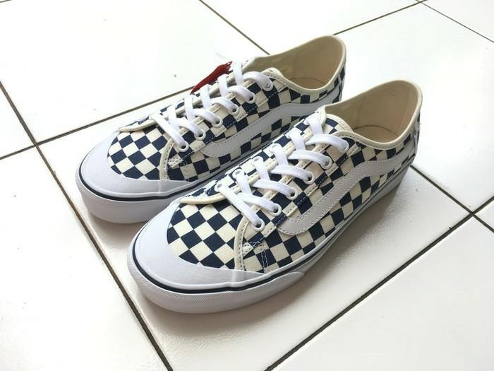 Vans Black Ball SF CheckerBoard White Blue