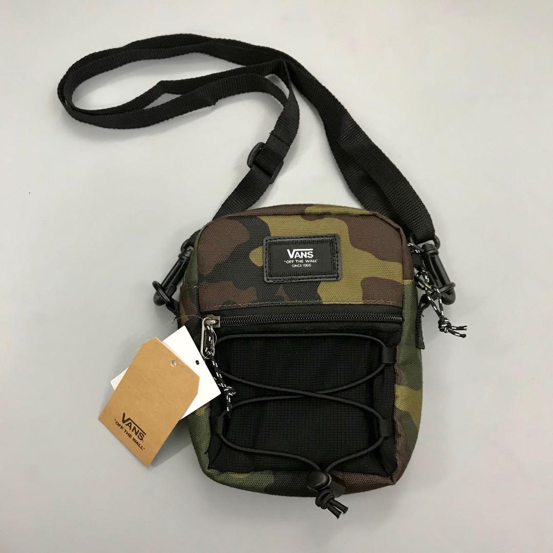 vans camo sling bag
