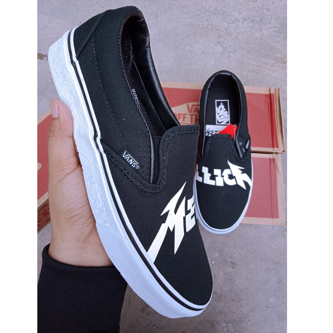 metallica vans shoes