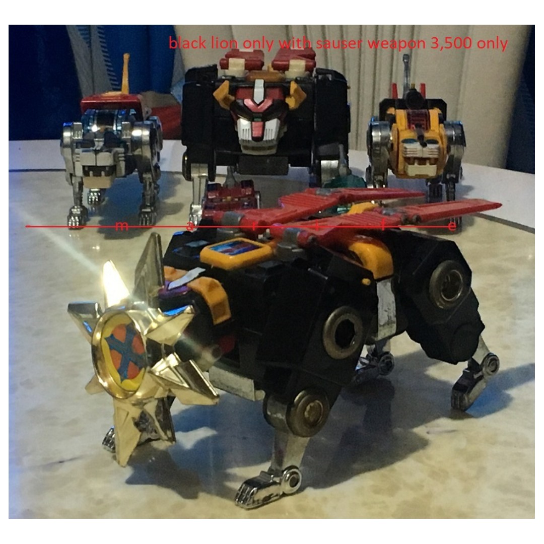vintage voltron toys