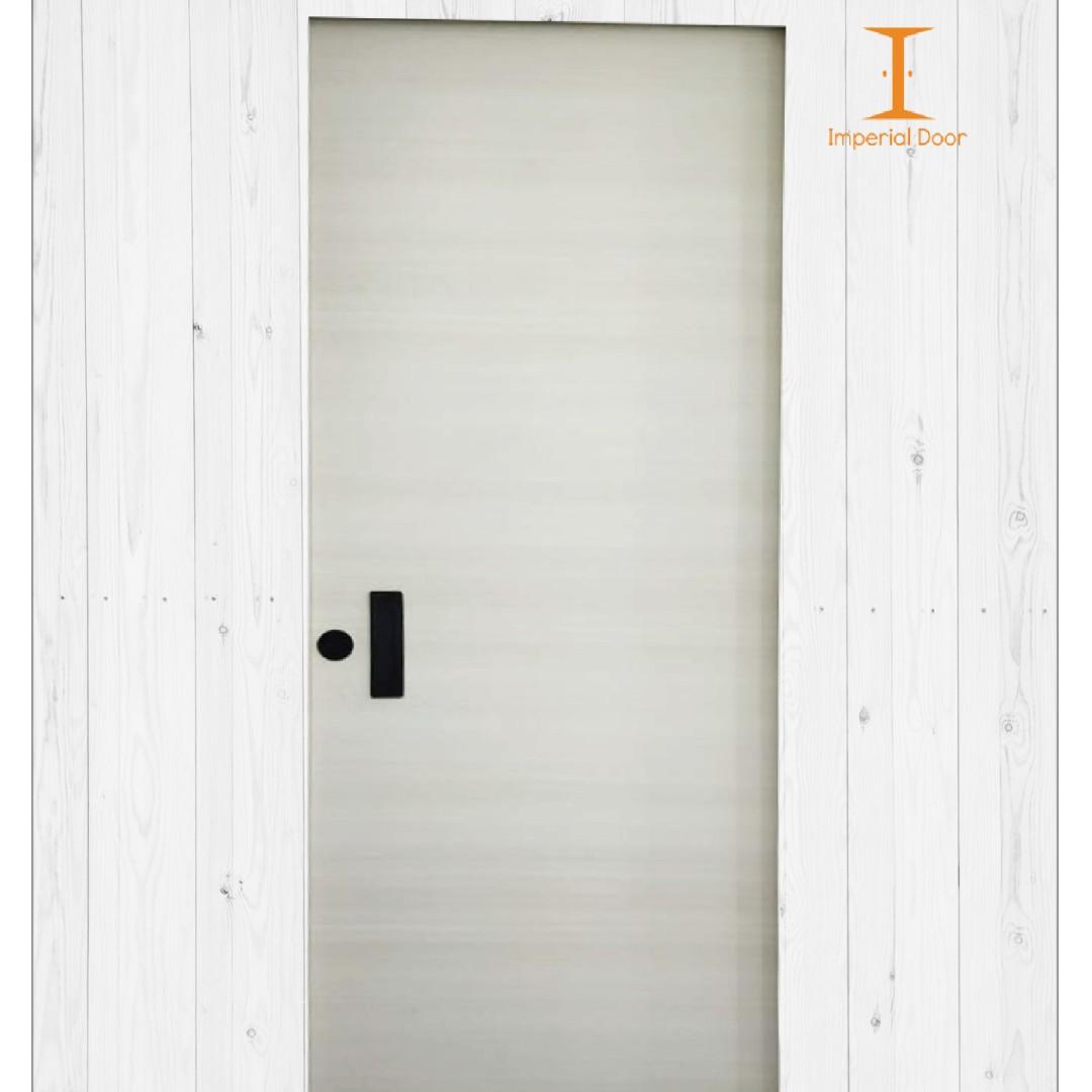 White Ash Wooden Solid Laminate Bedroom Door Home Services