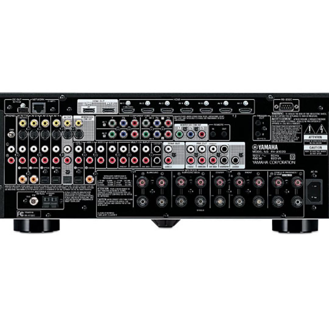 Yamaha RXA1020 AVENTAGE AV Receiver/ Amplifier 3D 4K, Audio, Soundbars