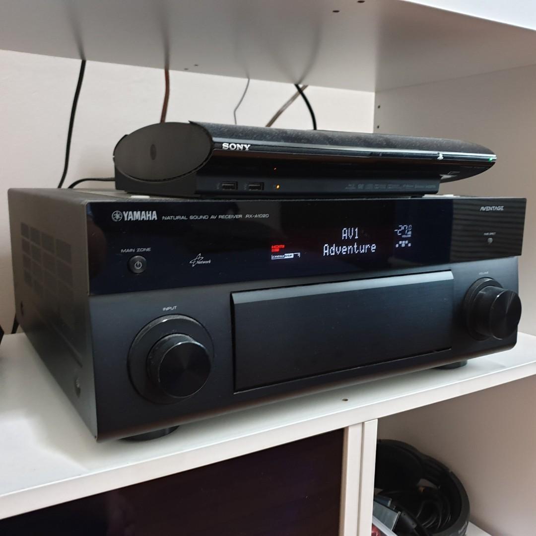 Yamaha RXA1020 AVENTAGE AV Receiver/ Amplifier 3D 4K, Audio, Soundbars