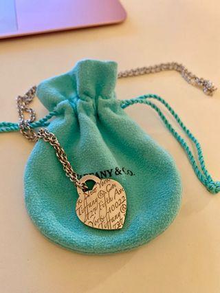 Tiffany & Co. heart tag pendant