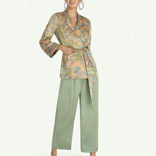 Pomelo tribal print blazer