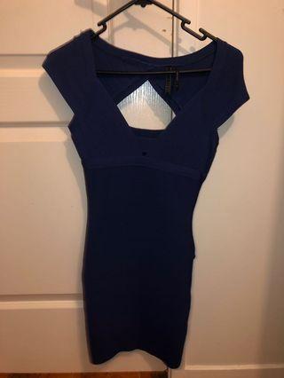 Guess blue dress