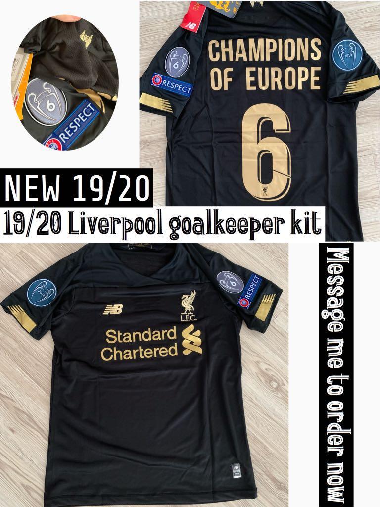 liverpool goalkeeper kit sold out