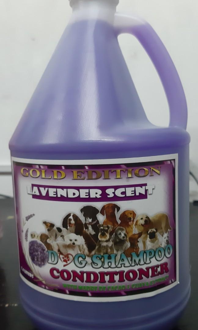 1 Gallon Dog Shampoo and conditioner with madre cacao and guava leaves
