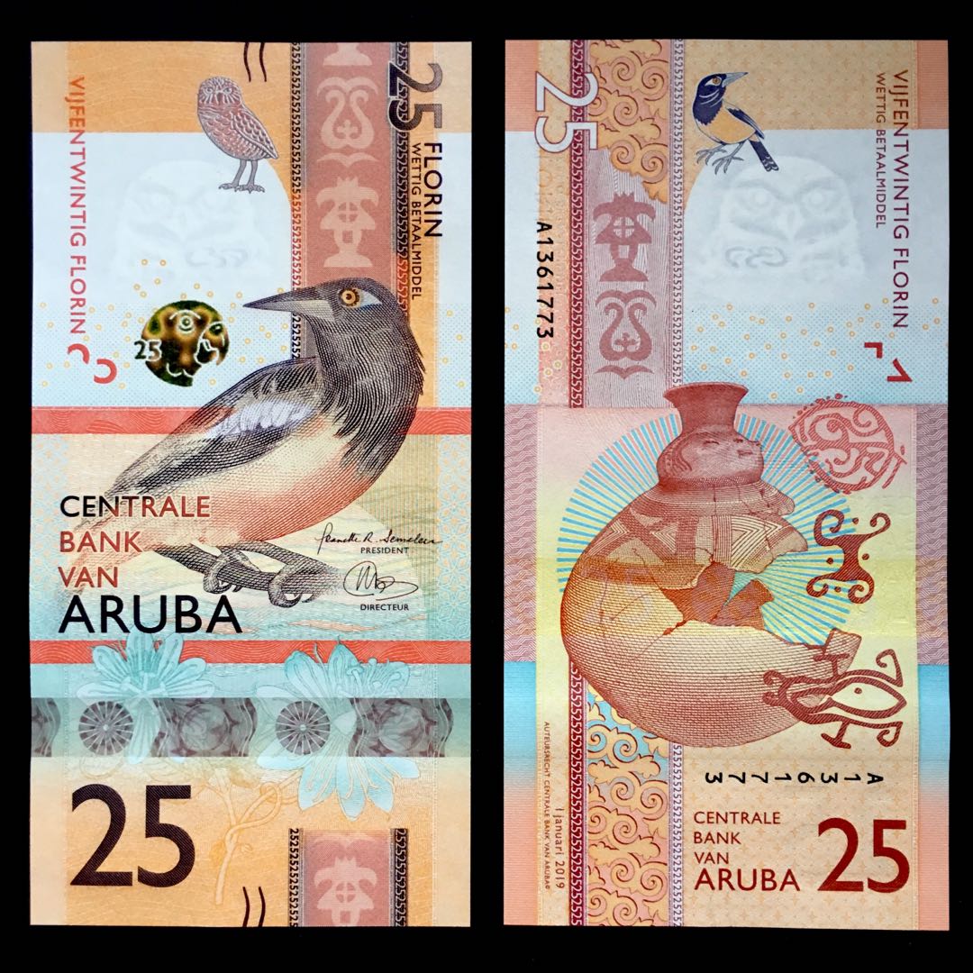 Aruba 200 Florin p-new 2019 UNC Banknote