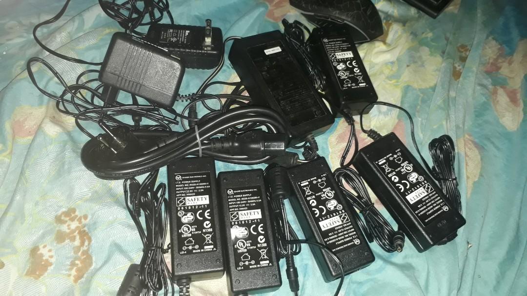 Ac 12v power supply/adapter/adaptor (Category: Cables & Adaptors) located in Quezon City. Submitted by heartjunkyard (Listing ID 245962330, Image 2). Description: 200 pcs.