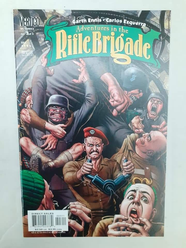 Adventures In The Rifle Brigade #3 ( Brian Bolland - Cover Art ) DC ...