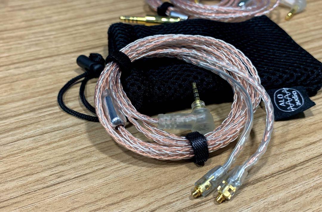 2.5mm,3.5mm & 4.4mm )ALO Audio reference 8 mmcx iem Cable, Audio 