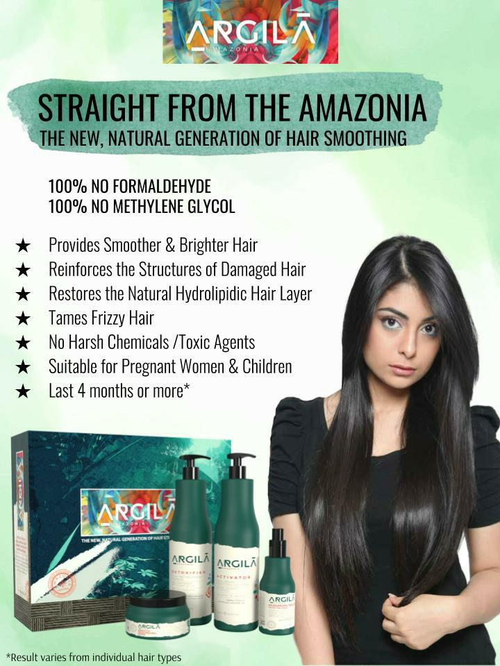 Argila amazonia outlet keratin treatment