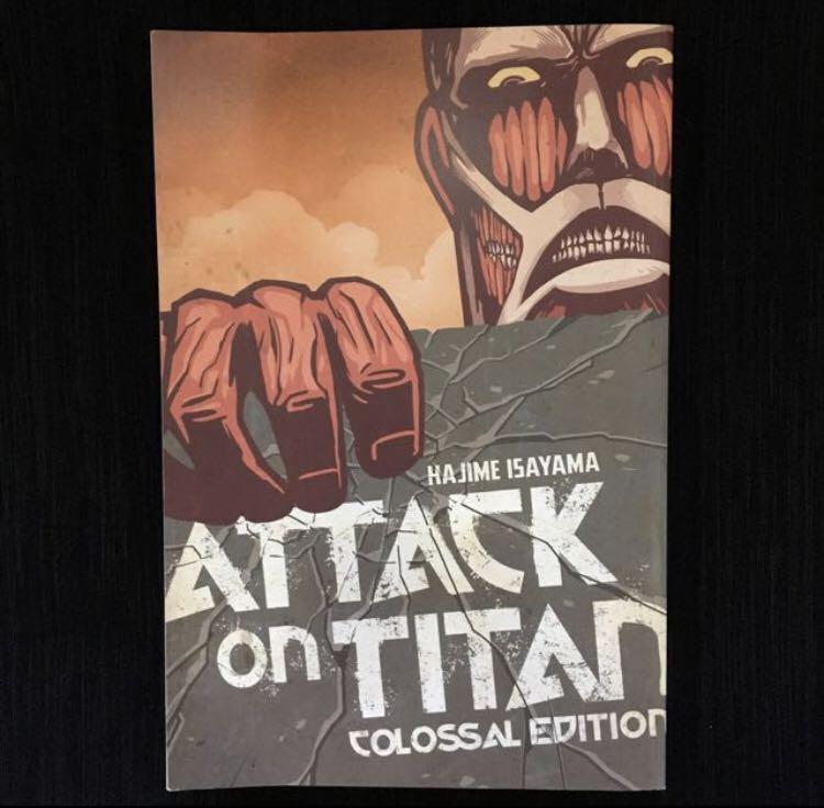 Attack On Titan Colossal Edition Books Stationery Comics