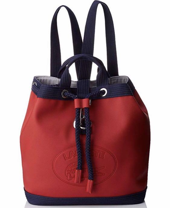 💯Authentic Lacoste Backpack (Category: Backpacks) located in Manila. Submitted by stephtoe (Listing ID 245868239, Image 1). Description: Used twice..with dust bag only..guaranteed authentic..LAST PRICE POSTED.
