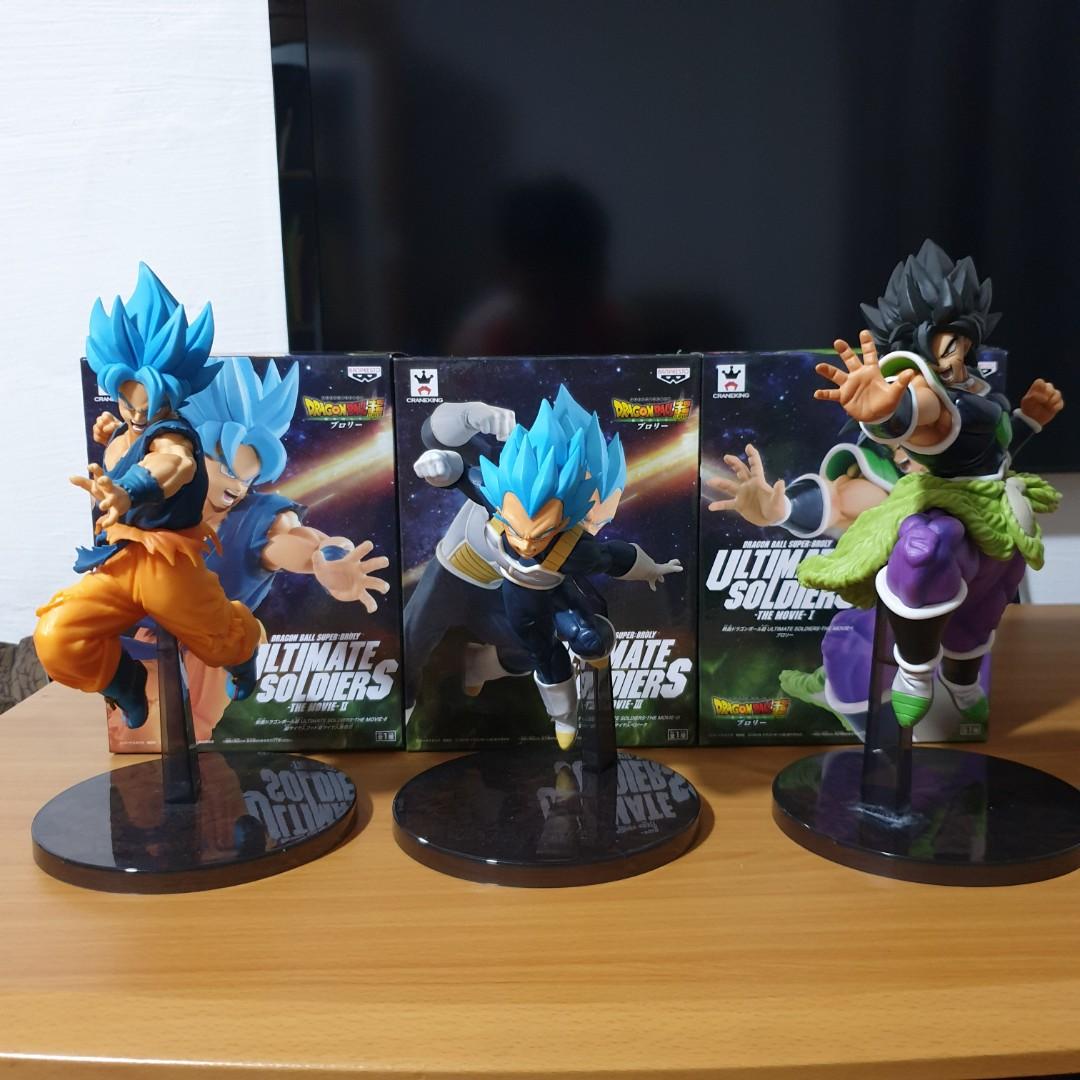 Bib Dragon Ball Super Ultimate Soldiers Set Of 3 Toys Games