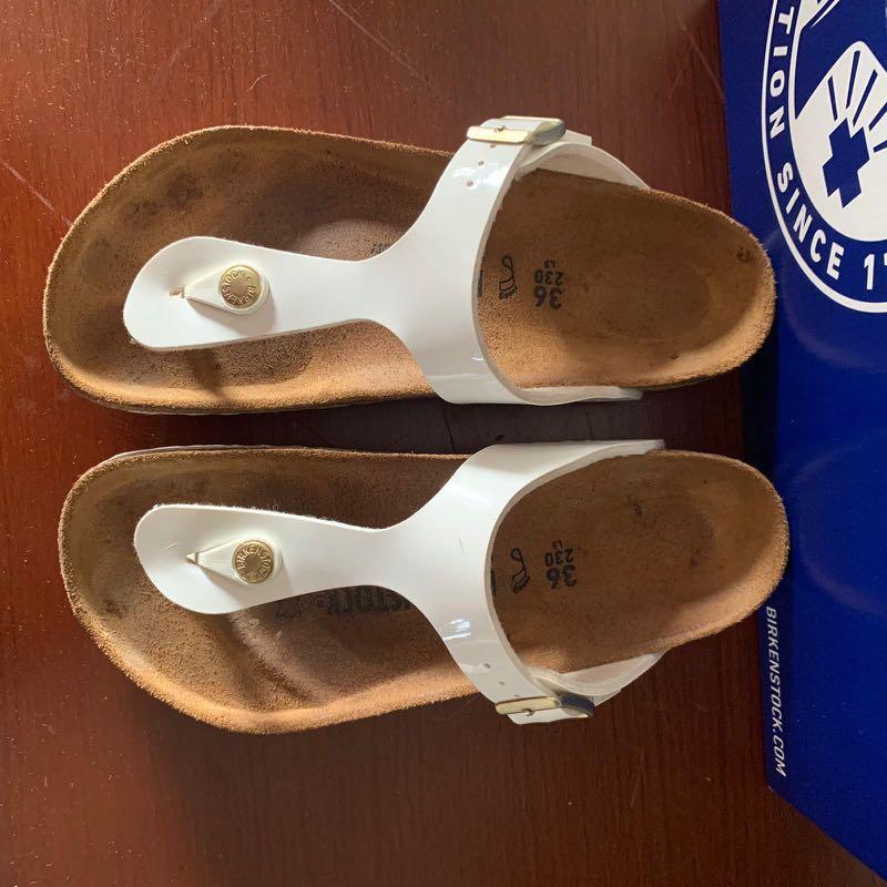 gizeh white patent