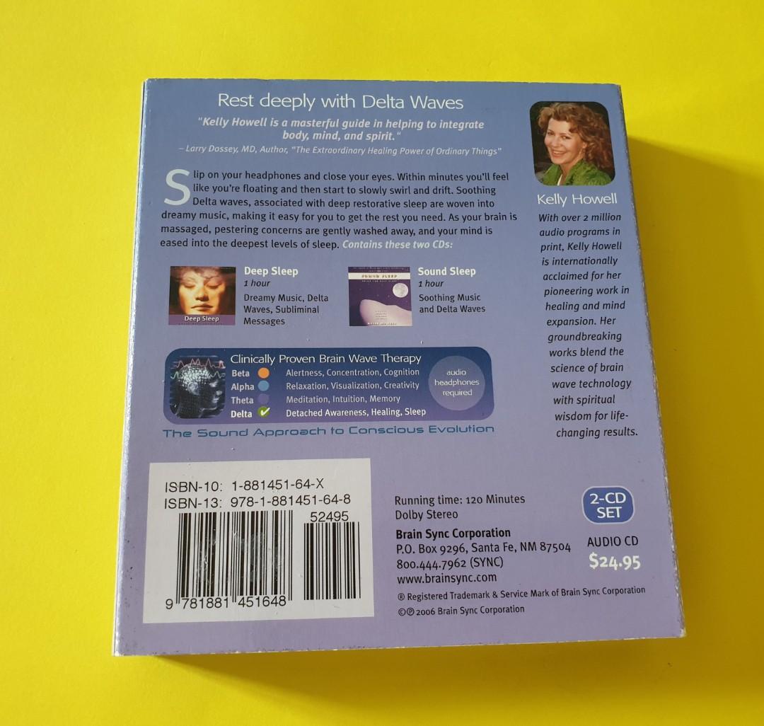 Brain Sync (Kelly Howell) Brain Wave Therapy 2 CD Box Set Healing