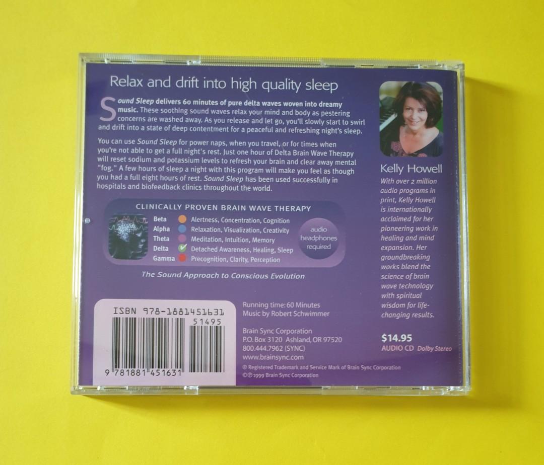 Brain Sync (Kelly Howell) Brain Wave Therapy 2 CD Box Set Healing