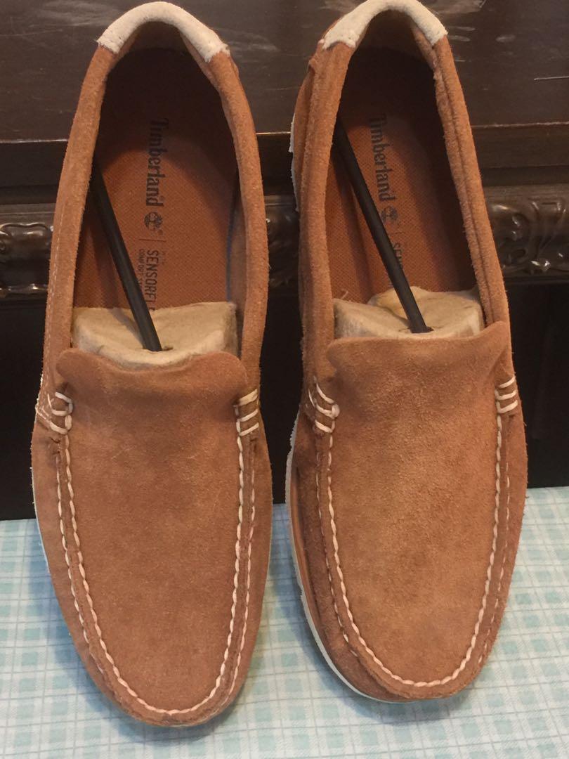 Brand New Timberland Men s Tidelands Leather Venetian Shoe Men s Fashion Footwear Dress Shoes on Carousell