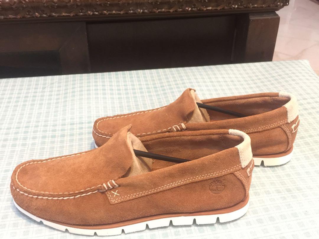 Brand New Timberland Men s Tidelands Leather Venetian Shoe Men s Fashion Footwear Dress Shoes on Carousell
