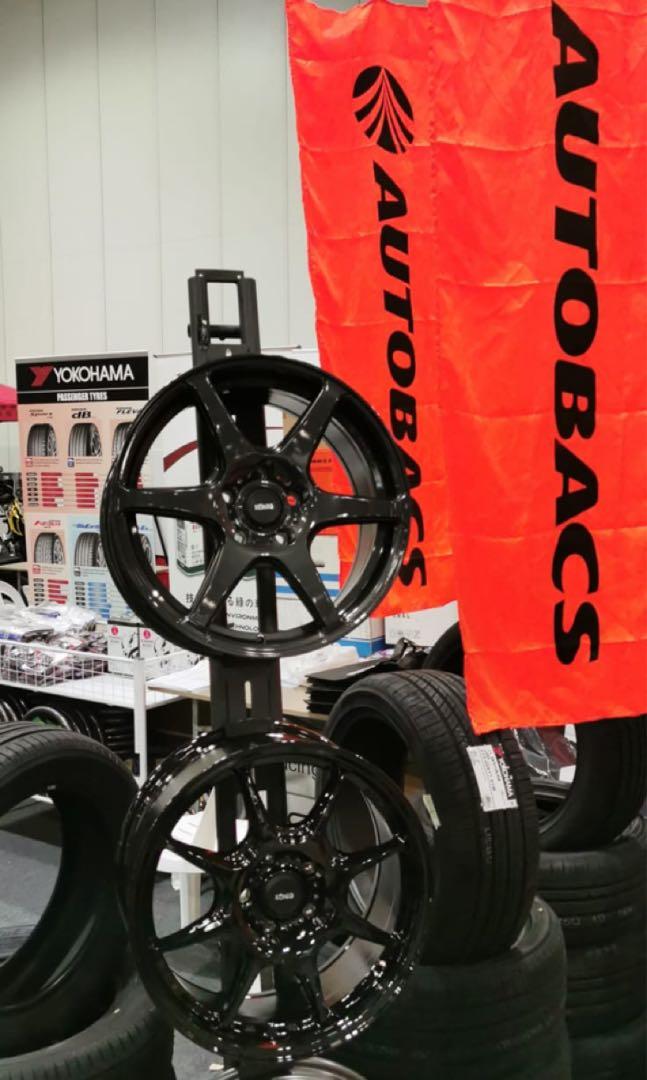 Branded Rims Branded Rims with Yokohama Tyres Package Deal, Car Accessories, Tyres ...