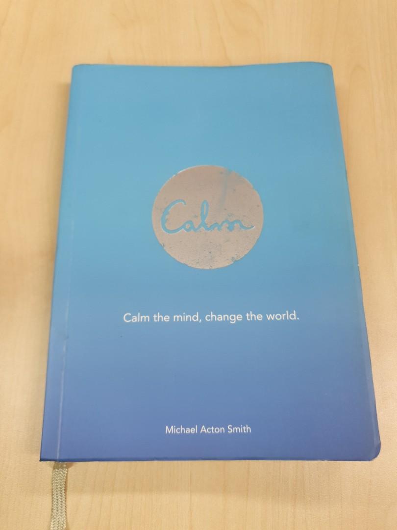 Calm By Michael Acton Smith Books Stationery Fiction On Carousell