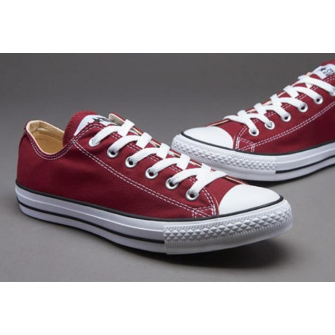 Wine converse shoes discount