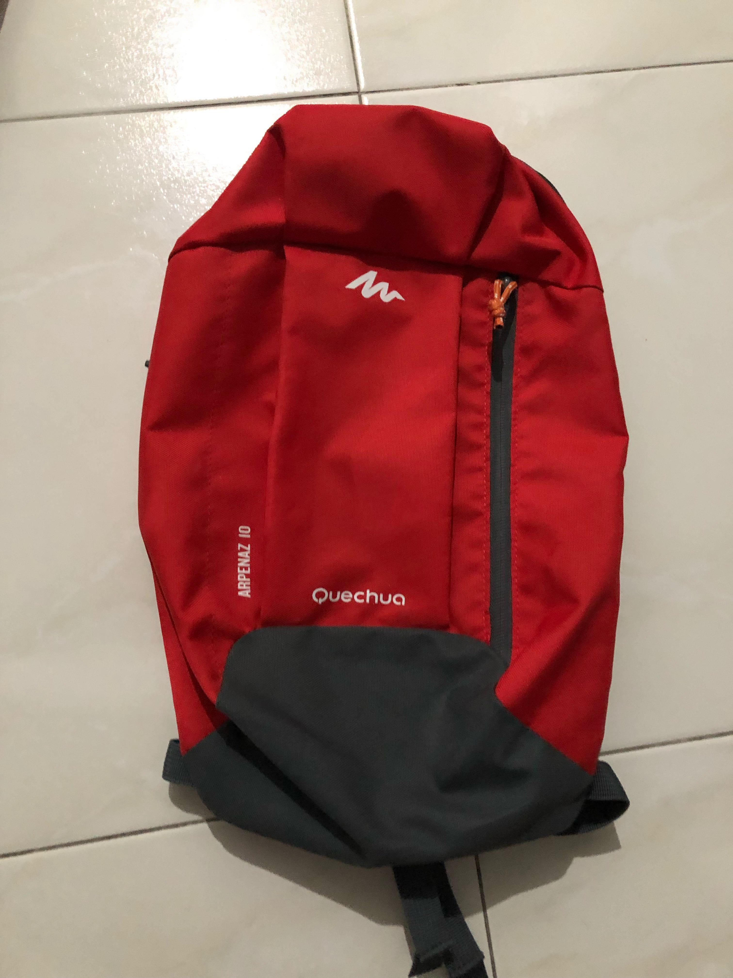 quechua red bag