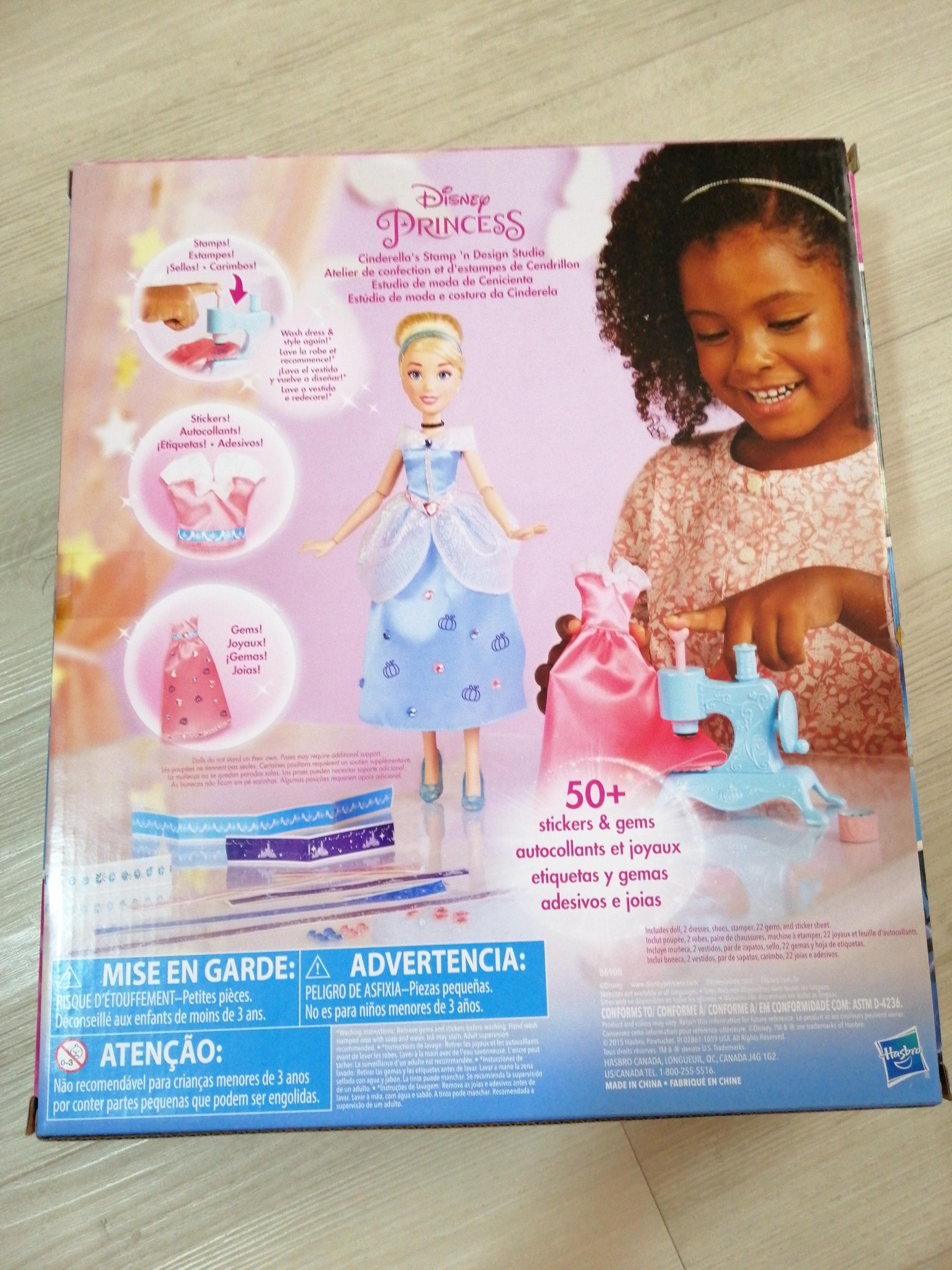 Disney Princess cinderella stamp & design studio, Babies & Kids, Babies & Kids Fashion on Carousell