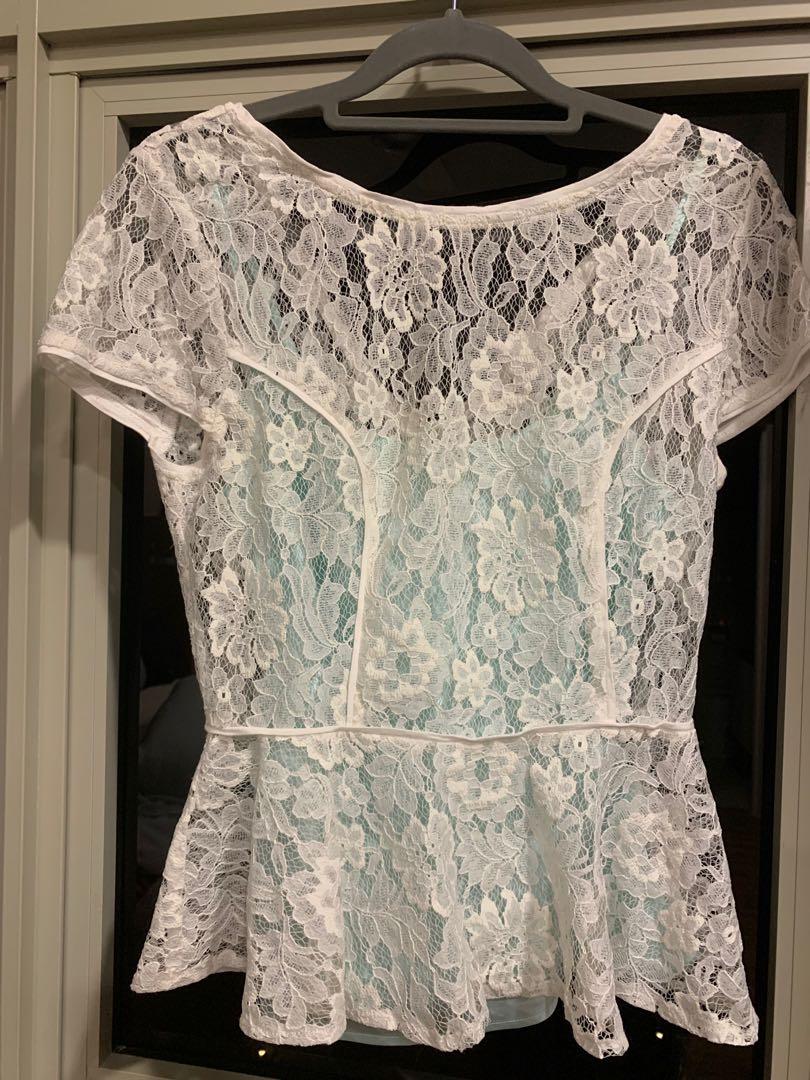 forever new peplum top