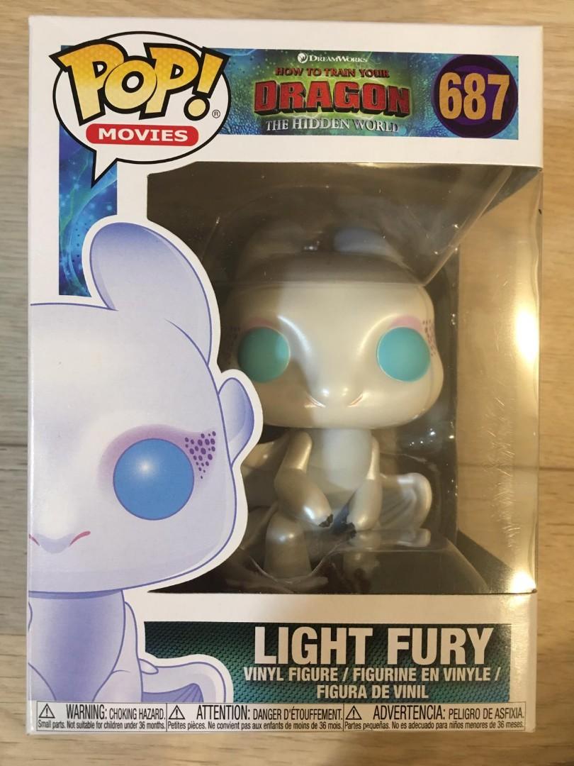 pop vinyl light fury