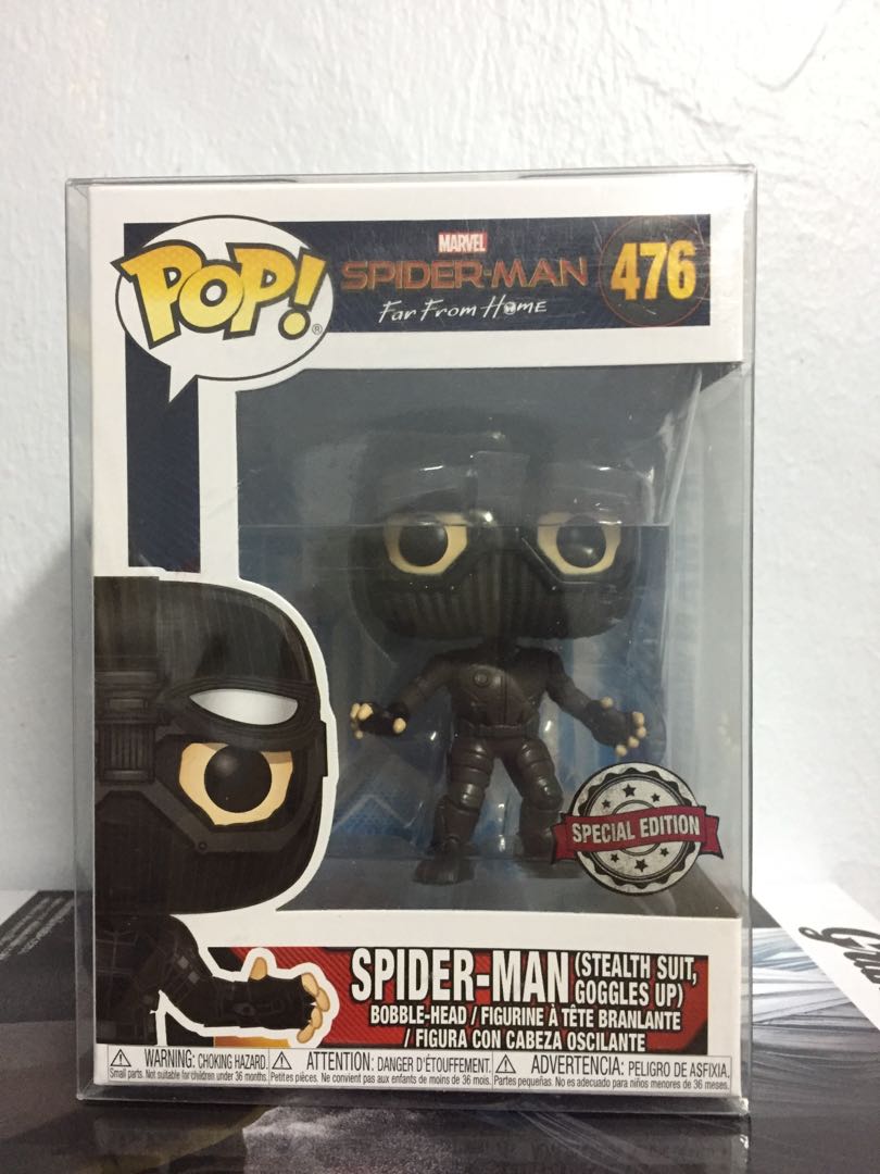 Funko pop spider outlet man stealth suit