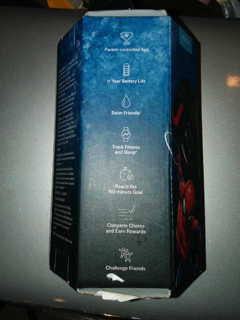 Vivofit jr store 2 black spiderman