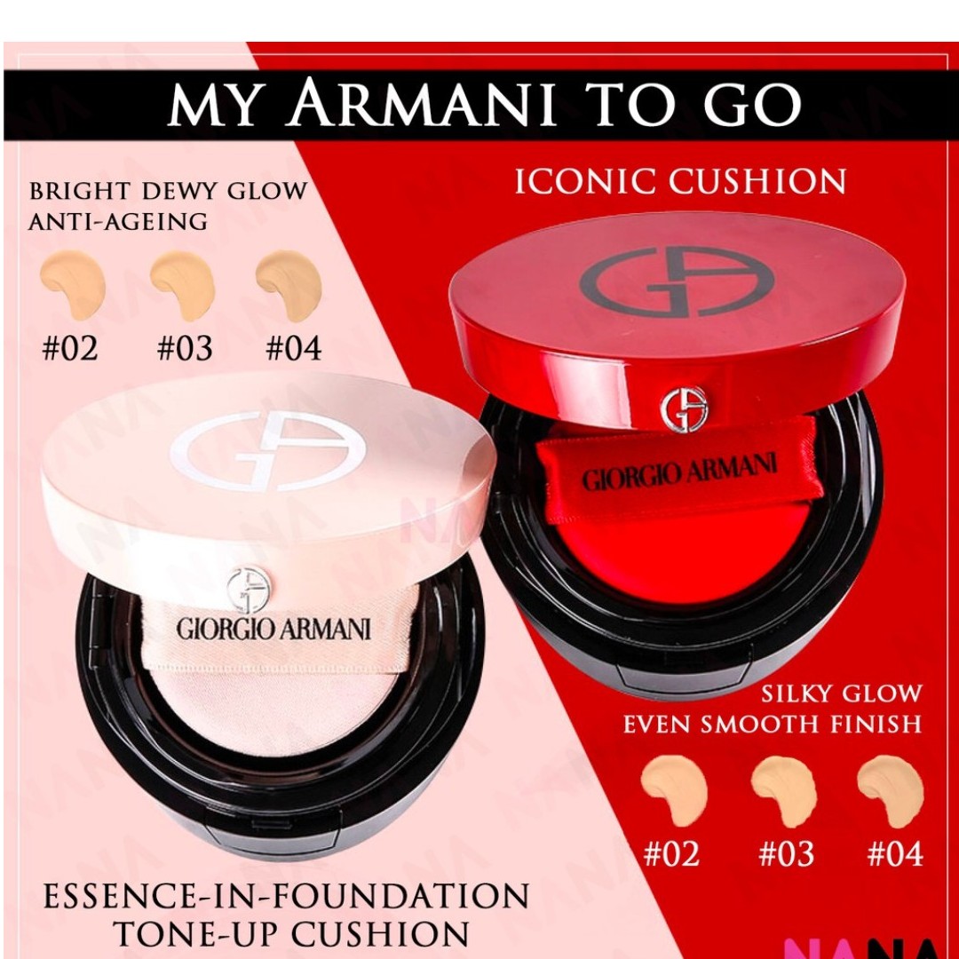 giorgio armani to go cushion