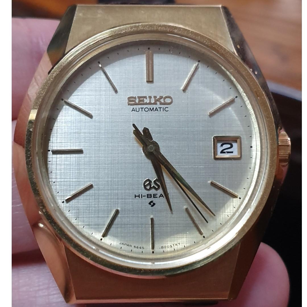Grand Seiko 18K Gold 5645-8000, Men's Fashion, Watches & Accessories,  Jewelry on Carousell