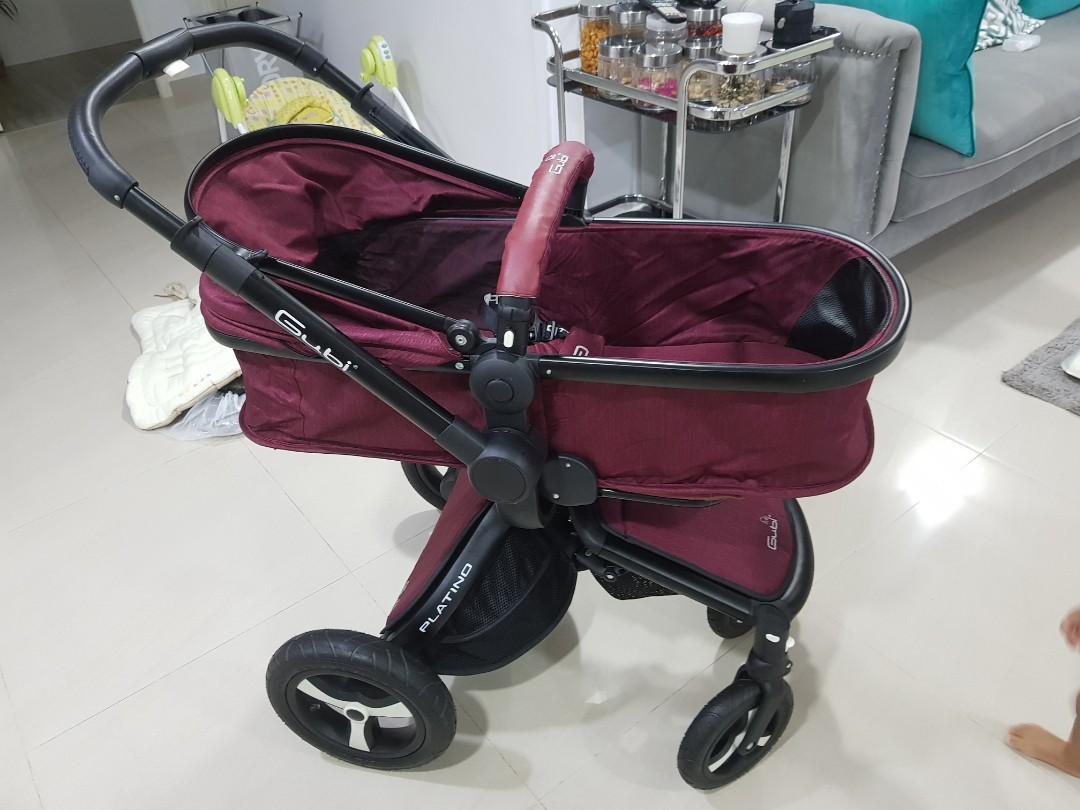 gubi platino stroller